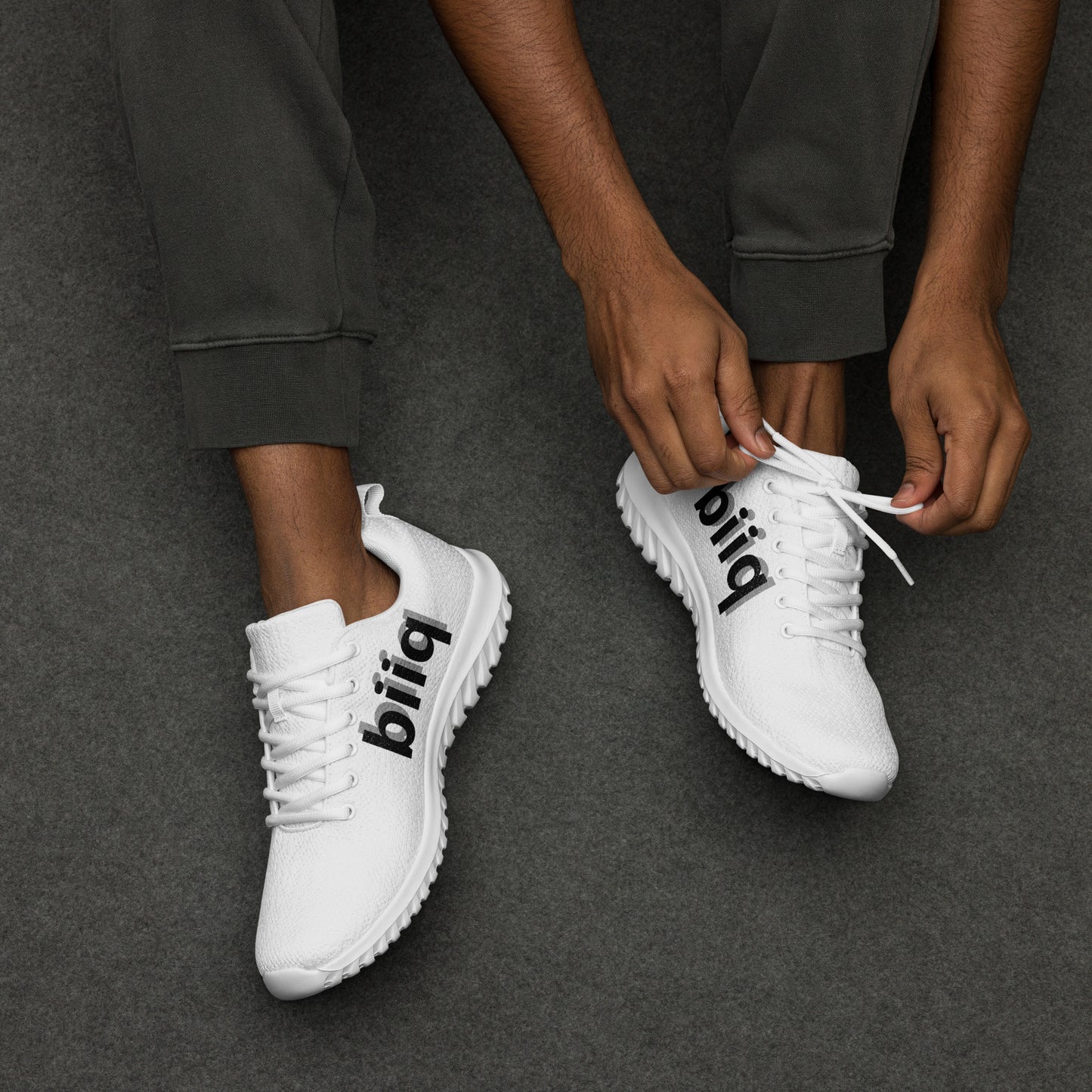 biiq heren sneakers wit